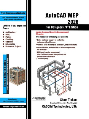 cover image of AutoCAD MEP 2026 for Designers